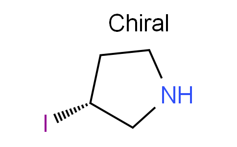 CAS No. 1289585-34-7, (R)-3-iodopyrrolidine