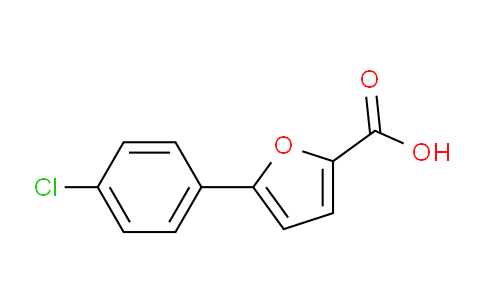 CAS No. 41019-45-8, 5-(4-Chlorophenyl)furan-2-carboxylic acid