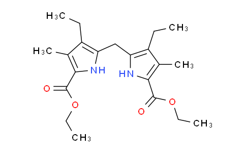 CAS No. 6305-93-7, diethyl 5,5'-methylenebis(4-ethyl-3-methyl-1H-pyrrole-2-carboxylate)