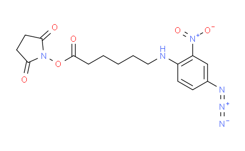CAS No. 64309-05-3, 2,5-dioxopyrrolidin-1-yl 6-((4-azido-2-nitrophenyl)amino)hexanoate