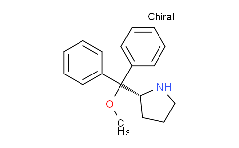 CAS No. 948595-05-9, (R)-2-(methoxydiphenylmethyl)pyrrolidine