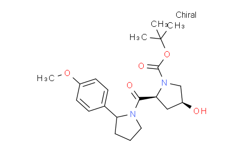 MC717285 | 1246639-53-1 | tert-butyl (2S,4S)-4-hydroxy-2-(2-(4-methoxyphenyl)pyrrolidine-1-carbonyl)pyrrolidine-1-carboxylate