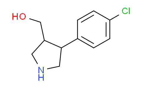 CAS No. 55438-52-3, (4-(4-chlorophenyl)pyrrolidin-3-yl)methanol