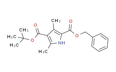 CAS No. 69912-08-9, 2-benzyl 4-(tert-butyl) 3,5-dimethyl-1H-pyrrole-2,4-dicarboxylate
