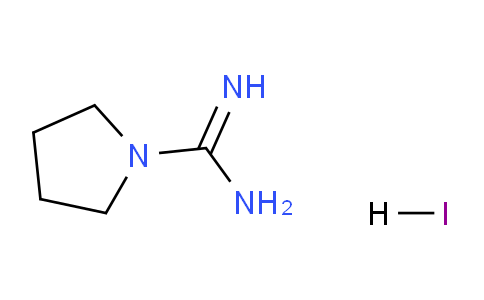 CAS No. 102392-83-6, pyrrolidine-1-carboximidamide hydroiodide