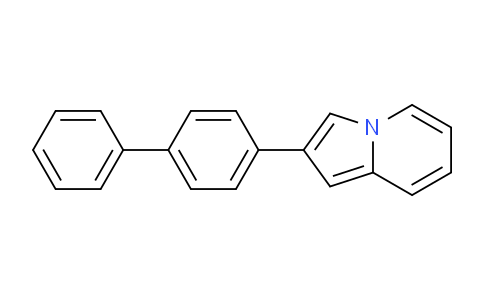 CAS No. 79373-03-8, 2-([1,1'-Biphenyl]-4-yl)indolizine