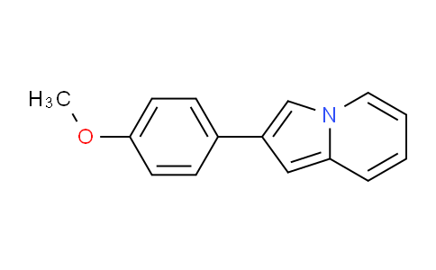 CAS No. 7496-82-4, 2-(4-Methoxyphenyl)indolizine