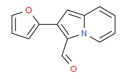 CAS No. 558470-74-9, 2-(Furan-2-yl)indolizine-3-carbaldehyde