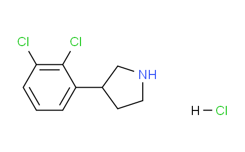 CAS No. 1956386-37-0, 3-(2,3-Dichlorophenyl)pyrrolidine hydrochloride