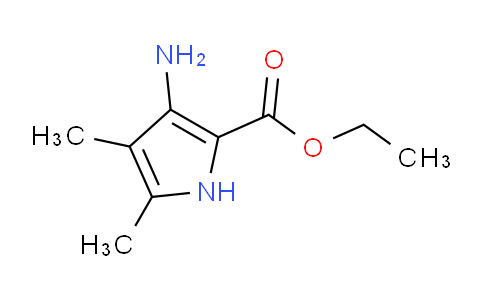 CAS No. 230646-11-4, Ethyl 3-amino-4,5-dimethyl-1H-pyrrole-2-carboxylate