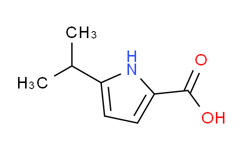 CAS No. 90607-16-2, 5-Isopropyl-1H-pyrrole-2-carboxylic acid