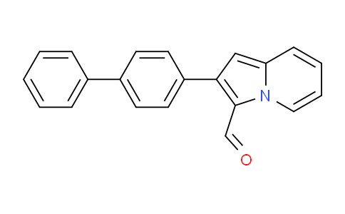CAS No. 558473-55-5, 2-([1,1'-Biphenyl]-4-yl)indolizine-3-carbaldehyde
