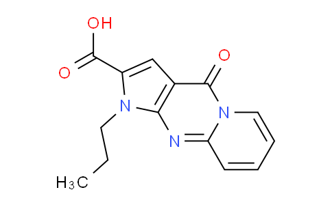 CAS No. 1086386-69-7, 4-Oxo-1-propyl-1,4-dihydropyrido[1,2-a]pyrrolo[2,3-d]pyrimidine-2-carboxylic acid
