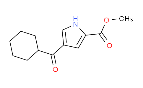 CAS No. 34628-36-9, Methyl 4-(cyclohexanecarbonyl)-1H-pyrrole-2-carboxylate