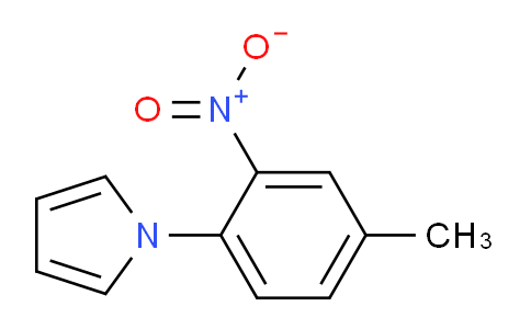 CAS No. 59194-20-6, 1-(4-Methyl-2-nitrophenyl)-1H-pyrrole