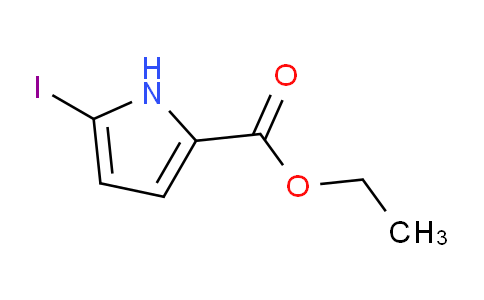 CAS No. 1443329-66-5, Ethyl 5-iodo-1H-pyrrole-2-carboxylate