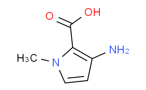 CAS No. 1823890-54-5, 3-Amino-1-methyl-1H-pyrrole-2-carboxylic acid