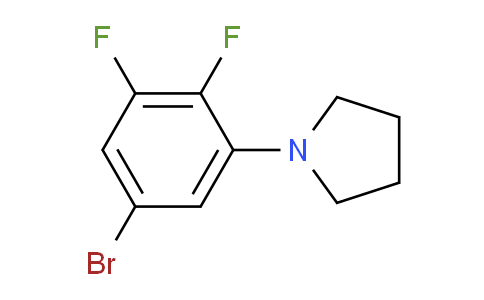 CAS No. 1704067-47-9, 1-(5-bromo-2,3-difluorophenyl)pyrrolidine