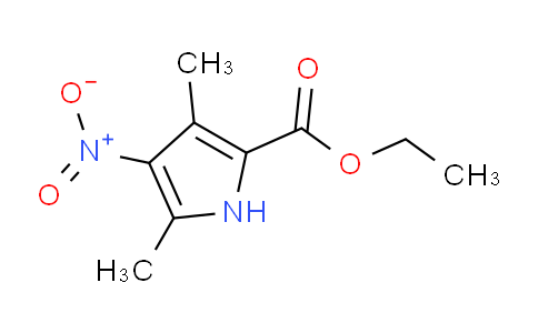 CAS No. 5463-44-5, Ethyl 3,5-dimethyl-4-nitro-1H-pyrrole-2-carboxylate