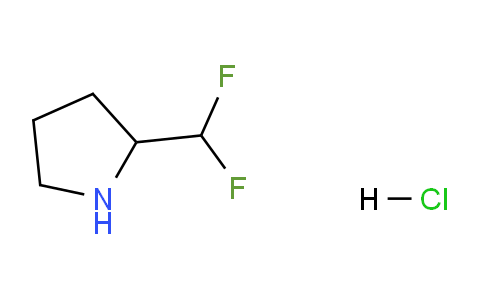 CAS No. 1781041-85-7, 2-(Difluoromethyl)pyrrolidine hydrochloride