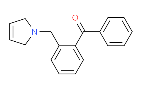 CAS No. 898762-77-1, (2-((2,5-Dihydro-1H-pyrrol-1-yl)methyl)phenyl)(phenyl)methanone