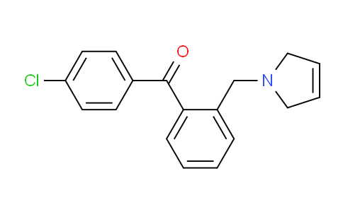 MC717502 | 898763-12-7 | (4-Chlorophenyl)(2-((2,5-dihydro-1H-pyrrol-1-yl)methyl)phenyl)methanone
