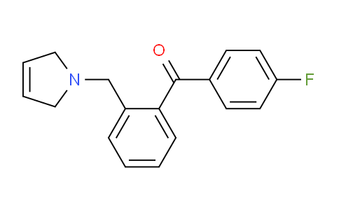 MC717504 | 898763-17-2 | (2-((2,5-Dihydro-1H-pyrrol-1-yl)methyl)phenyl)(4-fluorophenyl)methanone
