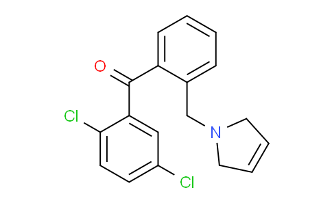 MC717528 | 898763-74-1 | (2,5-Dichlorophenyl)(2-((2,5-dihydro-1H-pyrrol-1-yl)methyl)phenyl)methanone