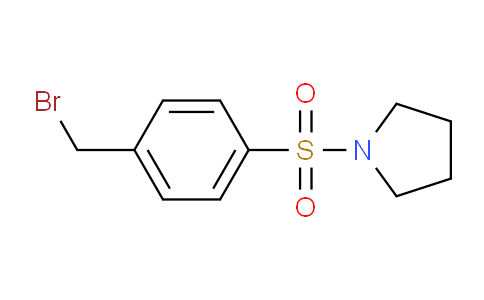 CAS No. 151258-20-7, 1-((4-(bromomethyl)phenyl)sulfonyl)pyrrolidine