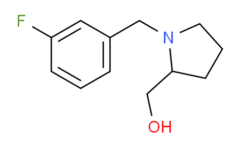 CAS No. 415954-30-2, (1-(3-fluorobenzyl)pyrrolidin-2-yl)methanol