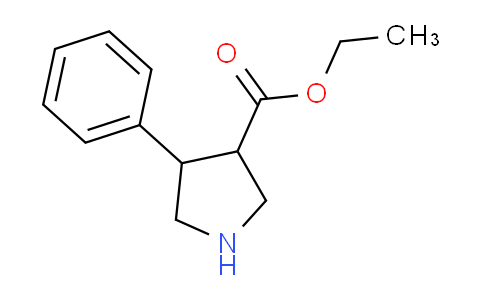 CAS No. 1003562-07-9, ethyl 4-phenylpyrrolidine-3-carboxylate