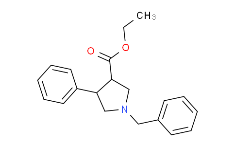 CAS No. 1823515-35-0, ethyl 1-benzyl-4-phenylpyrrolidine-3-carboxylate