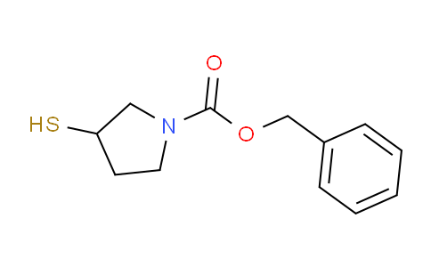 CAS No. 100472-48-8, benzyl 3-mercaptopyrrolidine-1-carboxylate