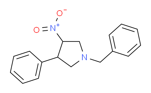 CAS No. 1823551-60-5, 1-benzyl-3-nitro-4-phenylpyrrolidine