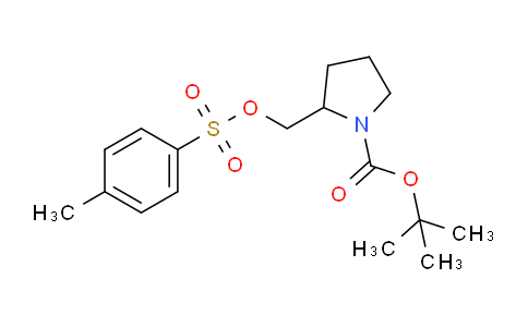 CAS No. 136235-11-5, tert-butyl 2-((tosyloxy)methyl)pyrrolidine-1-carboxylate