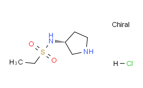 CAS No. 1498852-01-9, (R)-N-(pyrrolidin-3-yl)ethanesulfonamide hydrochloride