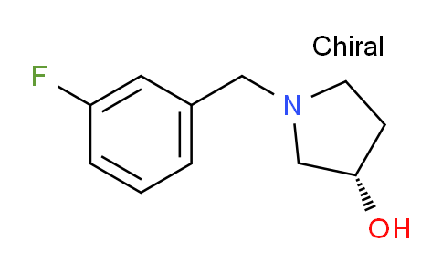 CAS No. 1567868-31-8, (S)-1-(3-fluorobenzyl)pyrrolidin-3-ol