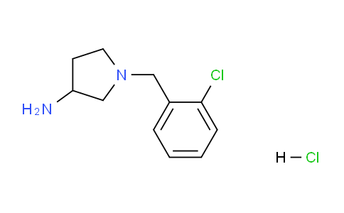 CAS No. 347194-15-4, 1-(2-chlorobenzyl)pyrrolidin-3-amine hydrochloride