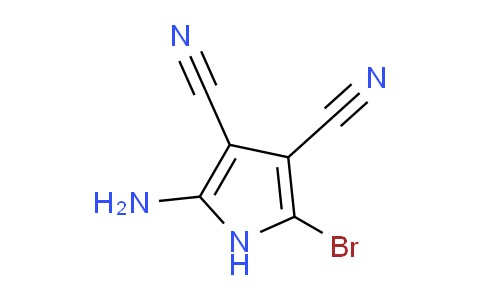 CAS No. 98130-58-6, 2-Amino-5-bromo-1H-pyrrole-3,4-dicarbonitrile