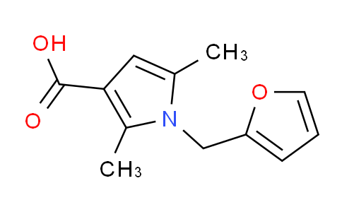 CAS No. 854357-51-0, 1-(Furan-2-ylmethyl)-2,5-dimethyl-1H-pyrrole-3-carboxylic acid