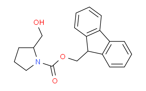 CAS No. 1339668-62-0, (9H-Fluoren-9-yl)methyl 2-(hydroxymethyl)pyrrolidine-1-carboxylate