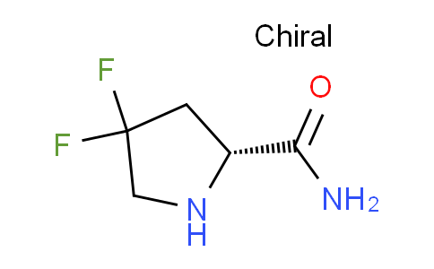 CAS No. 1315304-75-6, (R)-4,4-Difluoropyrrolidine-2-carboxamide