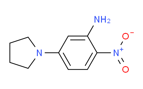 CAS No. 289913-98-0, 2-Nitro-5-(pyrrolidin-1-yl)aniline