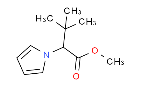 CAS No. 338963-13-6, Methyl 3,3-dimethyl-2-(1H-pyrrol-1-yl)butanoate