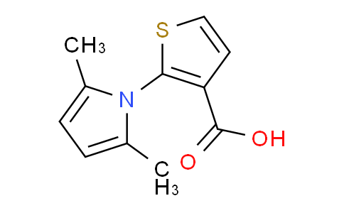 CAS No. 478077-98-4, 2-(2,5-Dimethyl-1H-pyrrol-1-yl)thiophene-3-carboxylic acid