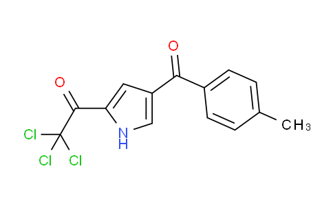 CAS No. 453557-68-1, 2,2,2-Trichloro-1-(4-(4-methylbenzoyl)-1H-pyrrol-2-yl)ethanone