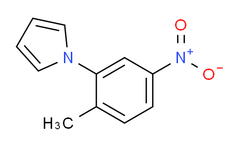 CAS No. 94009-16-2, 1-(2-Methyl-5-nitrophenyl)-1H-pyrrole