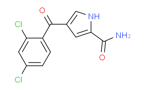 CAS No. 339023-64-2, 4-(2,4-Dichlorobenzoyl)-1H-pyrrole-2-carboxamide