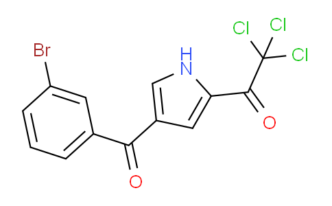 CAS No. 453557-86-3, 1-(4-(3-Bromobenzoyl)-1H-pyrrol-2-yl)-2,2,2-trichloroethanone