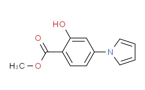 CAS No. 454473-64-4, Methyl 2-hydroxy-4-(1H-pyrrol-1-yl)benzoate